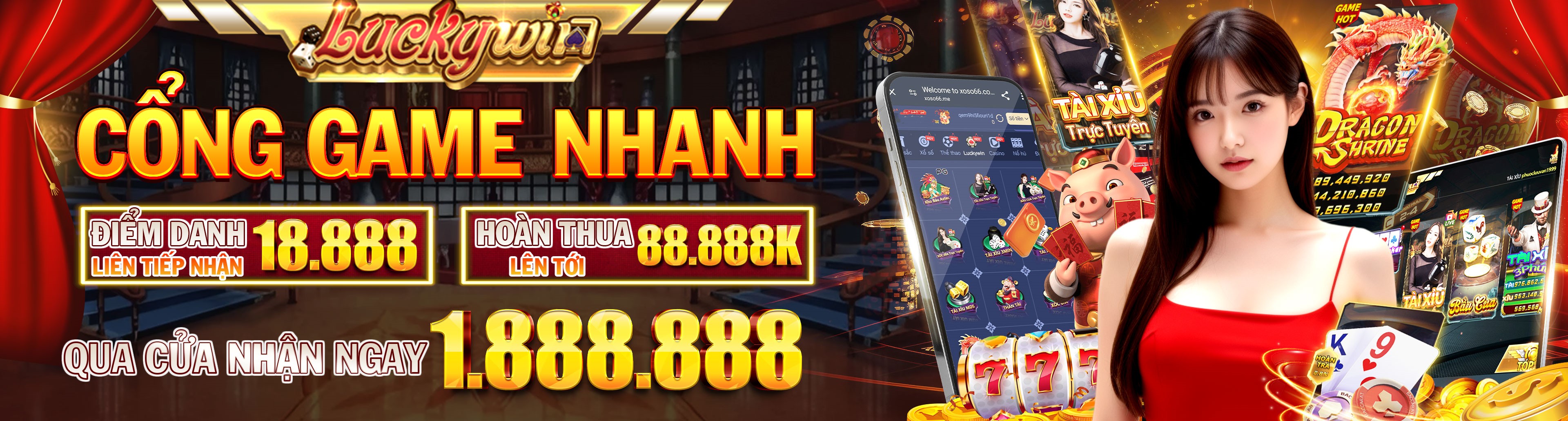 Hình ảnh quảng cáo của 666rwin hiển thị nền tảng và các lợi ích